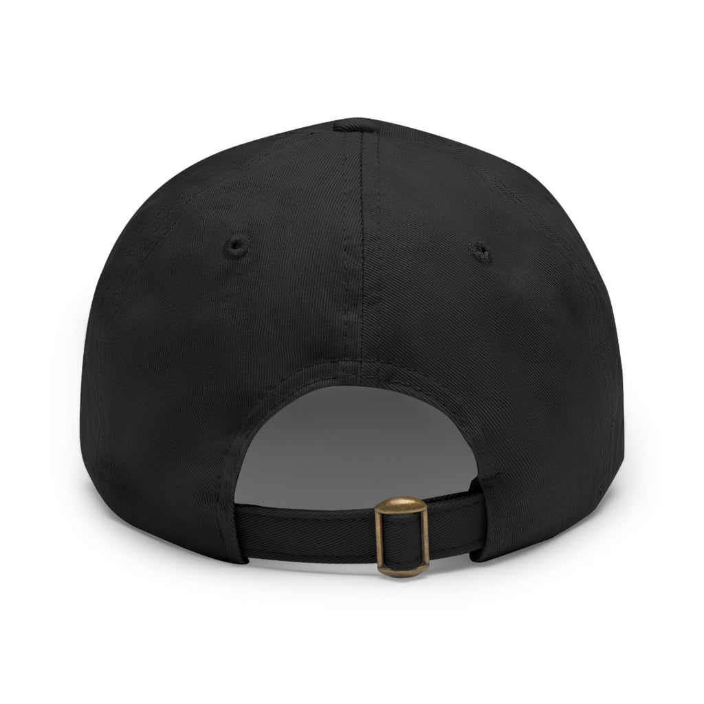 SK805 Dad Hat with Leather Patch